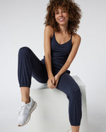 Luxesilk evening jumpsuit