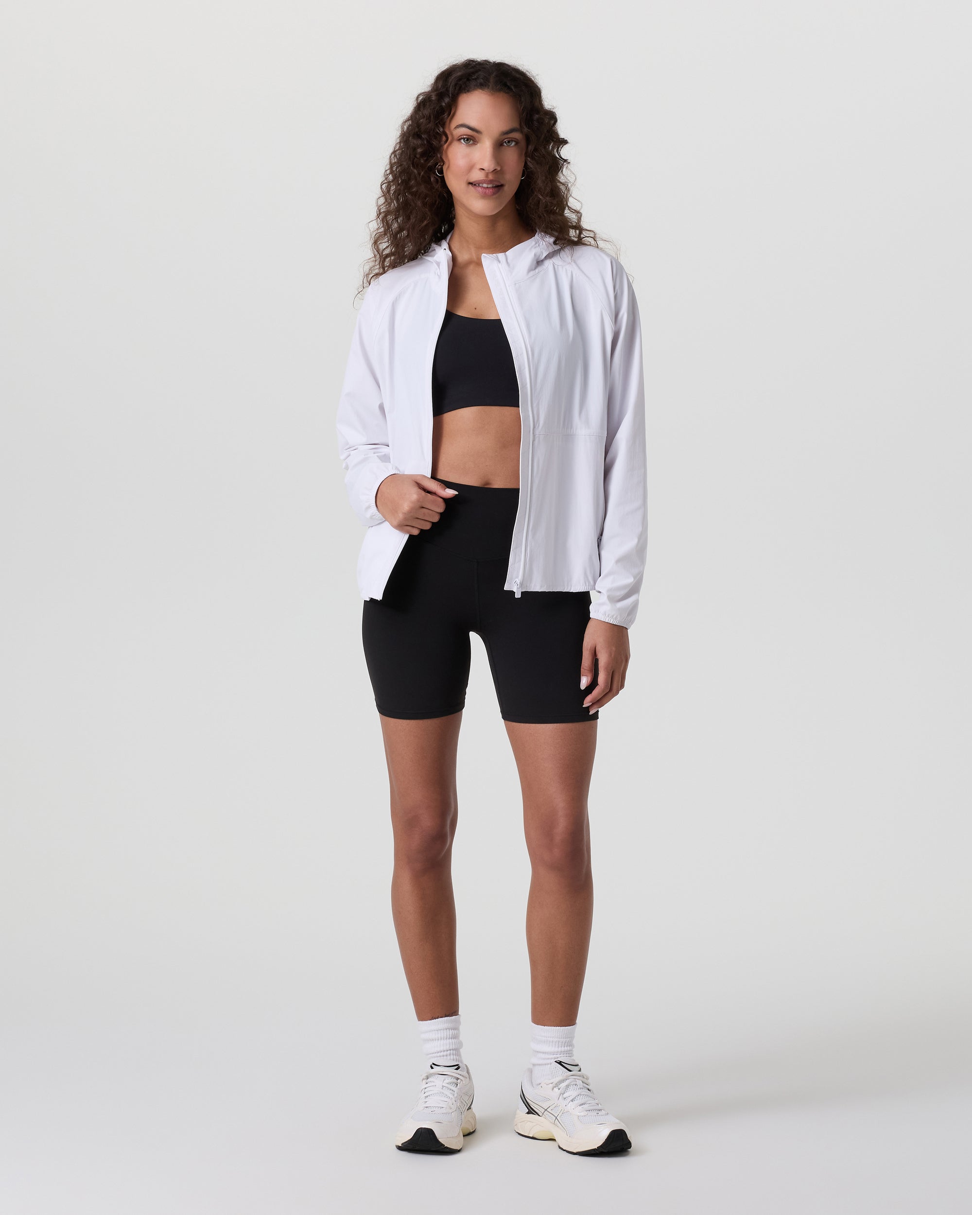 Aerochill half-zip top (White)