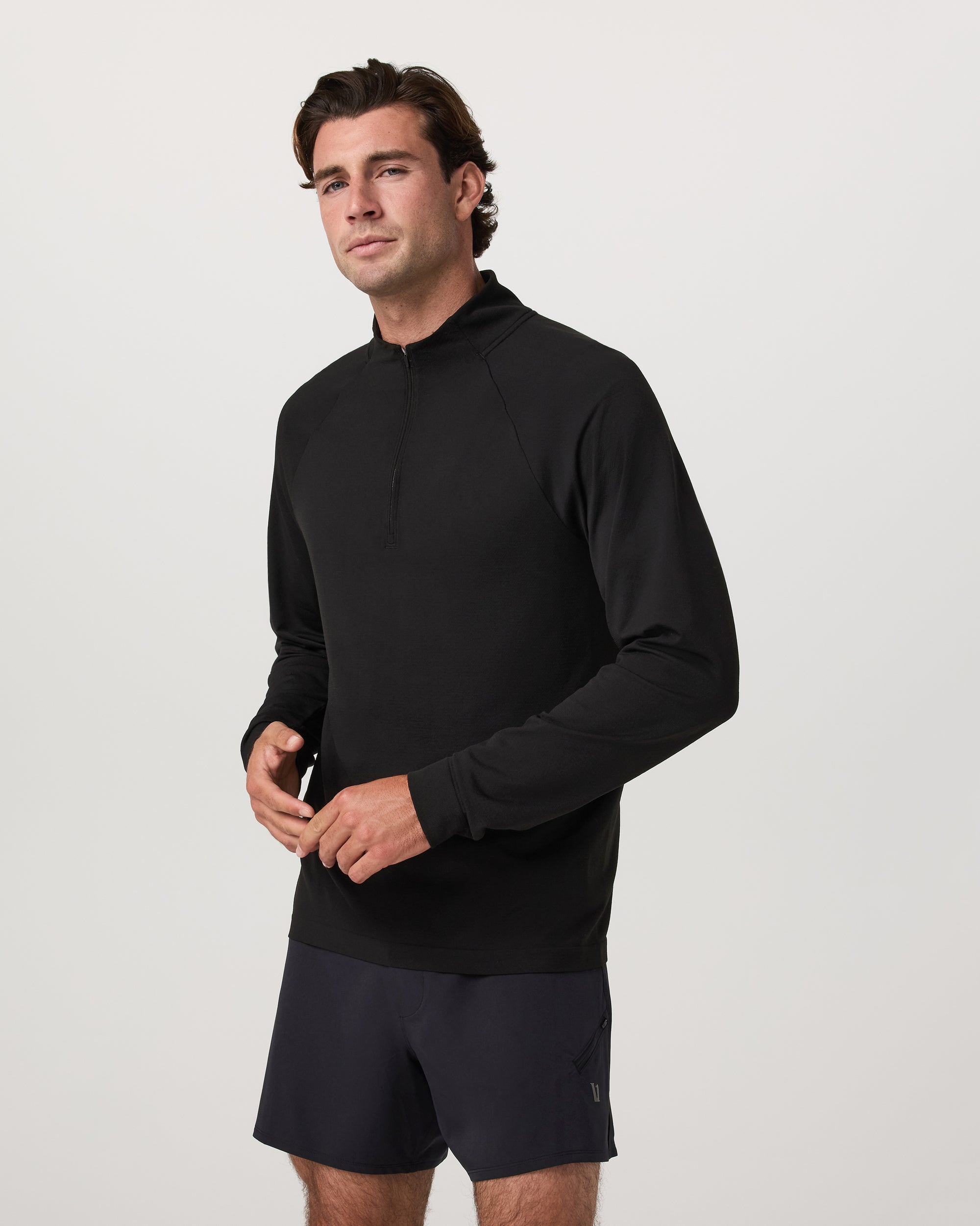 Airstretch half-zip top